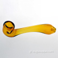 Χονδρικό χειροποίητο τσέπη Grav Labs Mini Spoon Tobacco Beady Glass Smoking Pipe